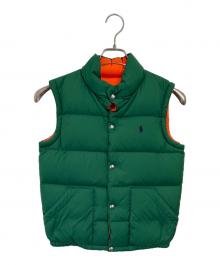 POLO RALPH LAUREN（ポロ・ラルフローレン）の古着「ダウンベスト」｜グリーン