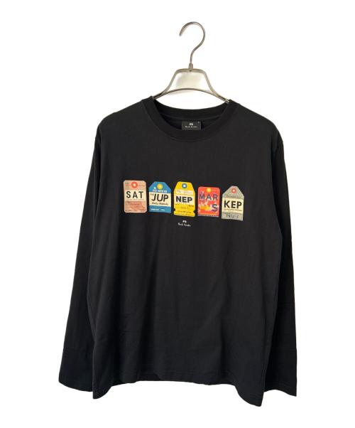 PAUL SMITH（ポールスミス）PAUL SMITH (ポールスミス) 長袖カットソー ブラック サイズ:Mの古着・服飾アイテム