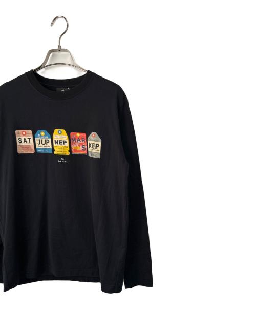 PAUL SMITH（ポールスミス）PAUL SMITH (ポールスミス) 長袖カットソー ブラック サイズ:Mの古着・服飾アイテム