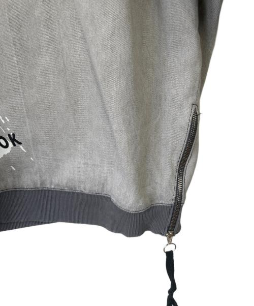 ZARA（ザラ）ZARA (ザラ) 半袖スウェット グレー サイズ:USA Mの古着・服飾アイテム