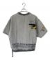ZARA (ザラ) 半袖スウェット グレー サイズ:USA M：4500円