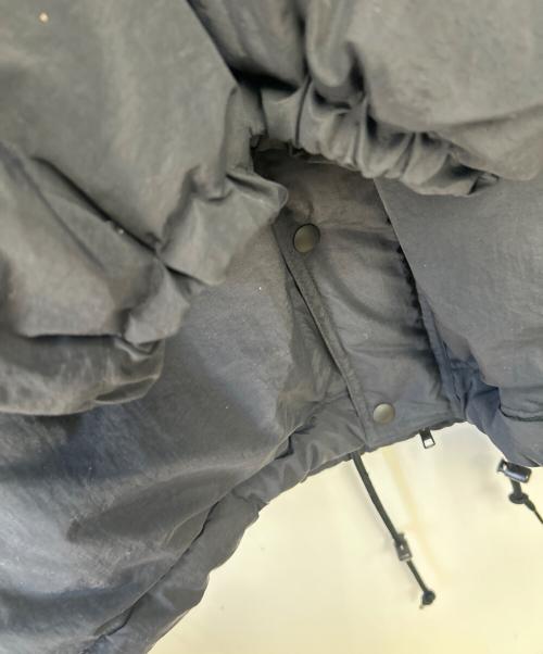 The Ennnoy Professional（ザ エンノイ プロフェッショナル）The Ennnoy Professional (ザ エンノイ プロフェッショナル) パデッドナイロンベンチコート ブラック×グレー サイズ:Lの古着・服飾アイテム