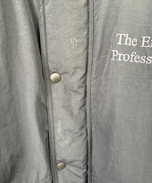 The Ennnoy Professional（ザ エンノイ プロフェッショナル）The Ennnoy Professional (ザ エンノイ プロフェッショナル) パデッドナイロンベンチコート ブラック×グレー サイズ:Lの古着・服飾アイテム