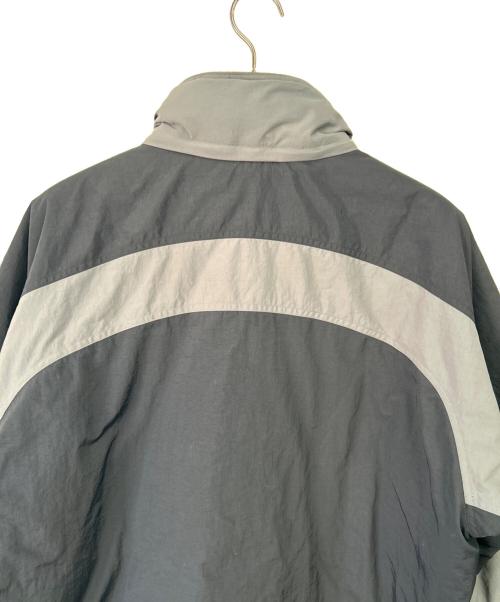 The Ennnoy Professional（ザ エンノイ プロフェッショナル）The Ennnoy Professional (ザ エンノイ プロフェッショナル) パデッドナイロンベンチコート ブラック×グレー サイズ:Lの古着・服飾アイテム