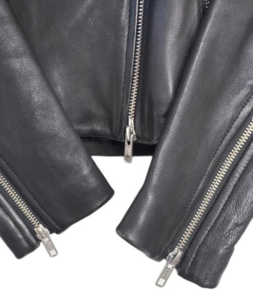 HARE（ハレ）HARE (ハレ) レザージャケット ブラック サイズ:Sの古着・服飾アイテム