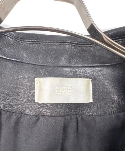 HARE（ハレ）HARE (ハレ) レザージャケット ブラック サイズ:Sの古着・服飾アイテム