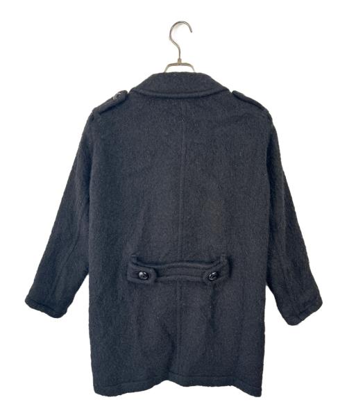 BURBERRY BLUE LABEL（バーバリー ブルー レーベル）BURBERRY BLUE LABEL (バーバリー ブルー レーベル) ウールコート ブラック サイズ:38の古着・服飾アイテム