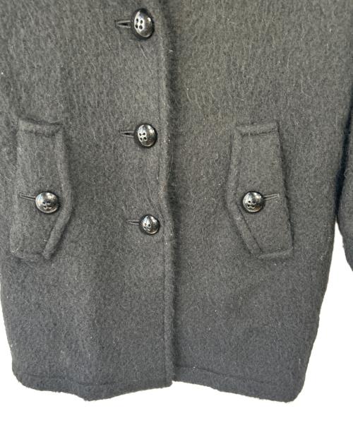 BURBERRY BLUE LABEL（バーバリー ブルー レーベル）BURBERRY BLUE LABEL (バーバリー ブルー レーベル) ウールコート ブラック サイズ:38の古着・服飾アイテム