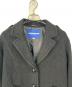 中古・古着 BURBERRY BLUE LABEL (バーバリー ブルー レーベル) ウールコート ブラック サイズ:38：6000円