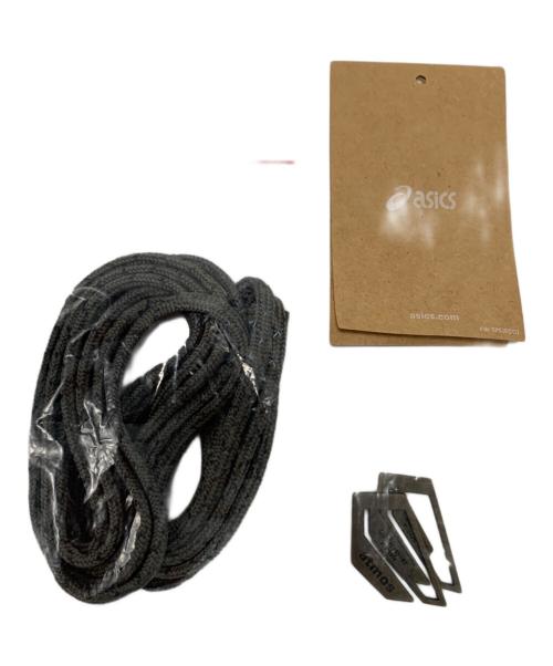 asics（アシックス）asics (アシックス) スニーカー グレー×オリーブ サイズ:26.5cmの古着・服飾アイテム