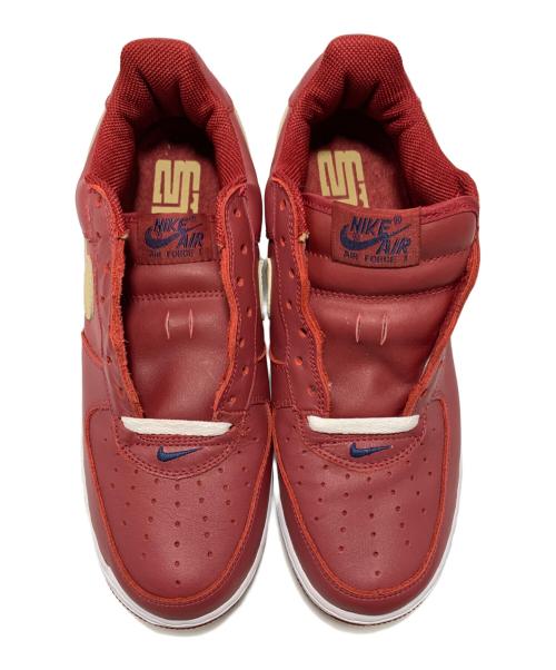 NIKE（ナイキ）NIKE (ナイキ) LeBron James AIR FORCE 1 LOW レッド×ホワイト サイズ:28cmの古着・服飾アイテム