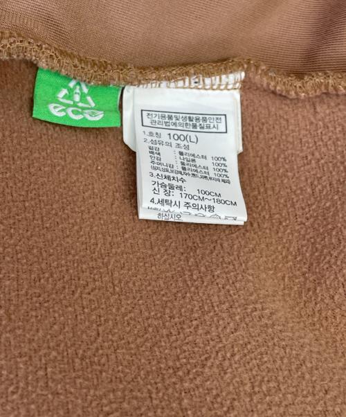 THE NORTH FACE（ザ ノース フェイス）THE NORTH FACE (ザ ノース フェイス) フリースジャケット ブラック×ブラウン サイズ:Lの古着・服飾アイテム