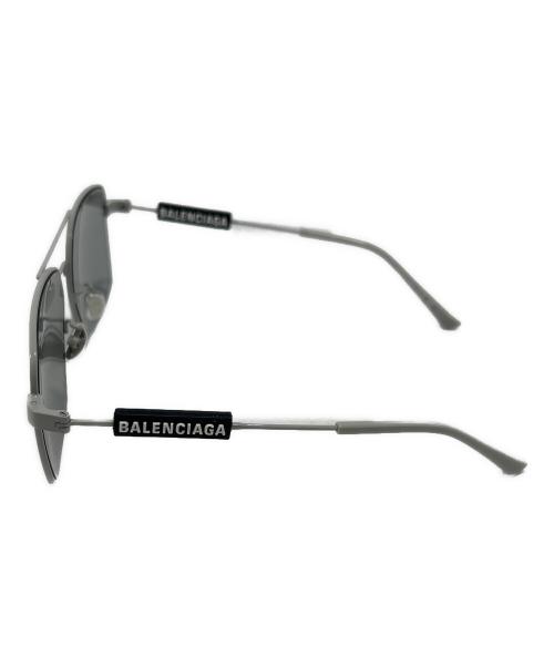 BALENCIAGA（バレンシアガ）BALENCIAGA (バレンシアガ) サングラス グレー×ブラックの古着・服飾アイテム
