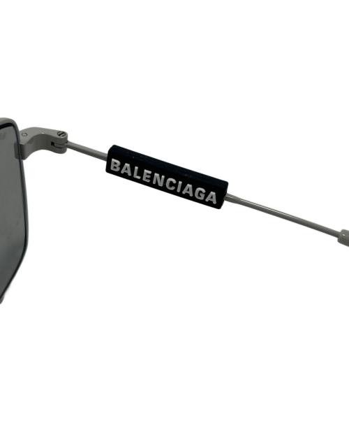 BALENCIAGA（バレンシアガ）BALENCIAGA (バレンシアガ) サングラス グレー×ブラックの古着・服飾アイテム