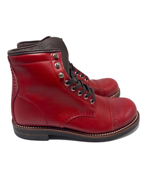brother bridge（ブラザーブリッジ）brother bridge (ブラザーブリッジ) ブーツ レッド サイズ:8の古着・服飾アイテム
