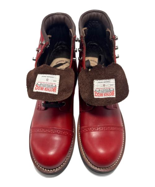 brother bridge（ブラザーブリッジ）brother bridge (ブラザーブリッジ) ブーツ レッド サイズ:8の古着・服飾アイテム