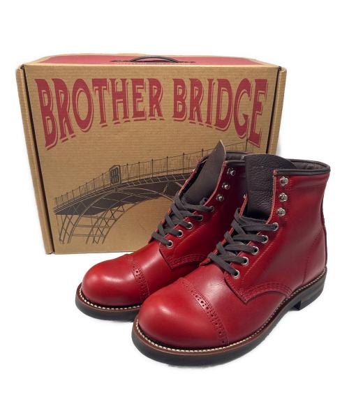 brother bridge（ブラザーブリッジ）brother bridge (ブラザーブリッジ) ブーツ レッド サイズ:8の古着・服飾アイテム