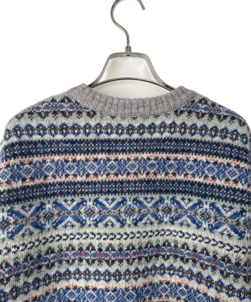 LOEFF（ロエフ）LOEFF (ロエフ) 厚手ニット マルチカラーの古着・服飾アイテム