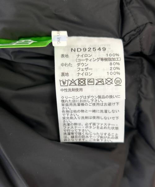 THE NORTH FACE（ザ ノース フェイス）THE NORTH FACE (ザ ノース フェイス) マウンテンダウンジャケット ブラック サイズ:L 未使用品の古着・服飾アイテム