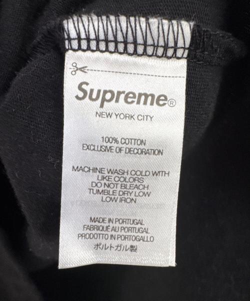 SUPREME（シュプリーム）SUPREME (シュプリーム) 半袖カットソー ブラック サイズ:Mの古着・服飾アイテム