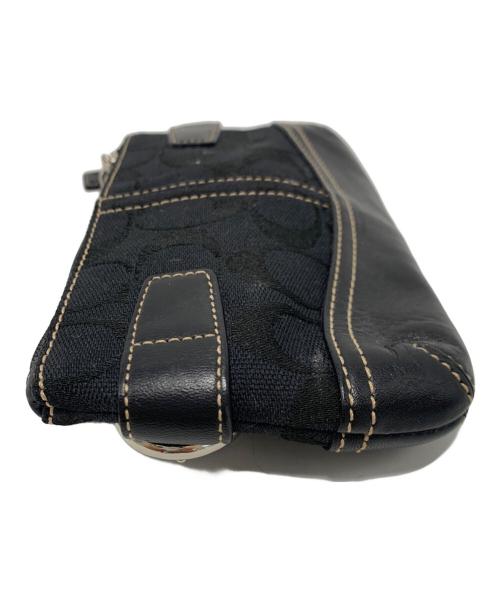 COACH（コーチ）COACH (コーチ) アクセサリーポーチ ブラックの古着・服飾アイテム