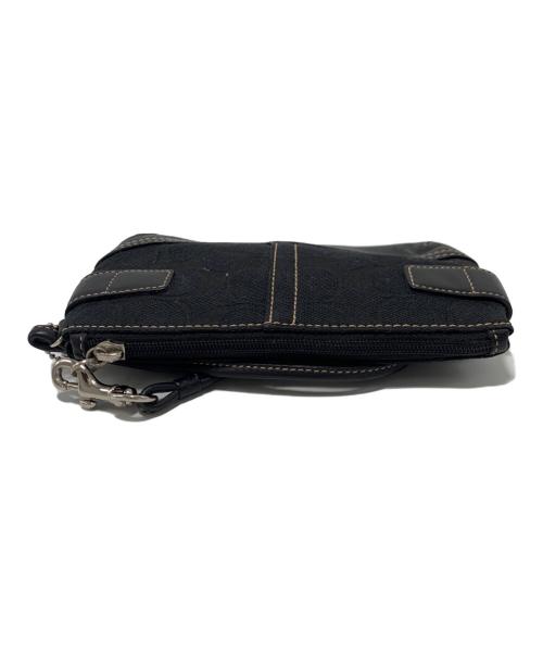COACH（コーチ）COACH (コーチ) アクセサリーポーチ ブラックの古着・服飾アイテム