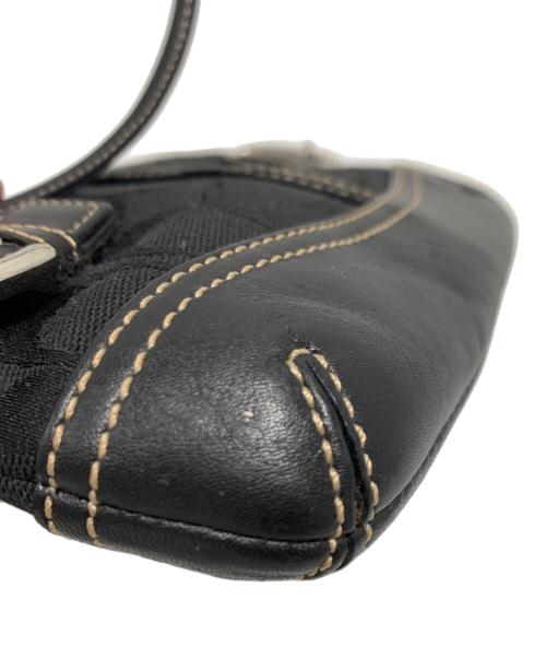 COACH（コーチ）COACH (コーチ) アクセサリーポーチ ブラックの古着・服飾アイテム