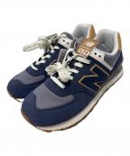 NEW BALANCEニューバランス）の古着「スニーカー」｜ネイビー
