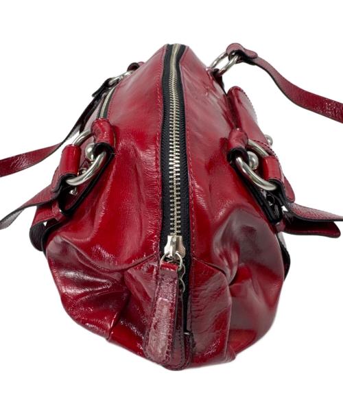 ANNA SUI（アナスイ）ANNA SUI (アナスイ) ハンドバッグ レッドの古着・服飾アイテム