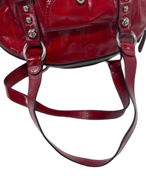 ANNA SUI（アナスイ）ANNA SUI (アナスイ) ハンドバッグ レッドの古着・服飾アイテム