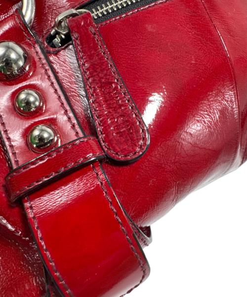 ANNA SUI（アナスイ）ANNA SUI (アナスイ) ハンドバッグ レッドの古着・服飾アイテム