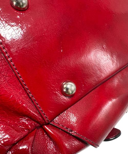 ANNA SUI（アナスイ）ANNA SUI (アナスイ) ハンドバッグ レッドの古着・服飾アイテム