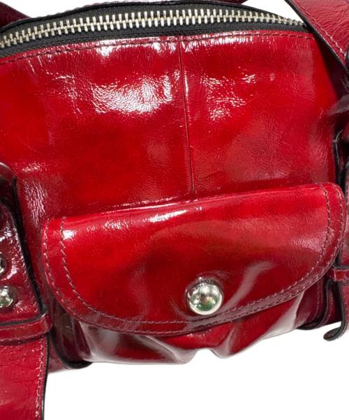 ANNA SUI（アナスイ）ANNA SUI (アナスイ) ハンドバッグ レッドの古着・服飾アイテム