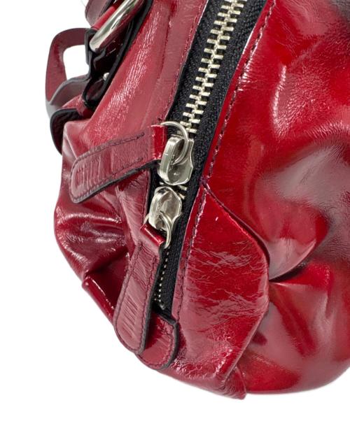 ANNA SUI（アナスイ）ANNA SUI (アナスイ) ハンドバッグ レッドの古着・服飾アイテム