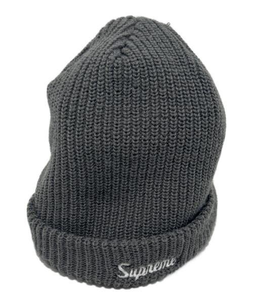 SUPREME（シュプリーム）SUPREME (シュプリーム) ニット帽 グレーの古着・服飾アイテム
