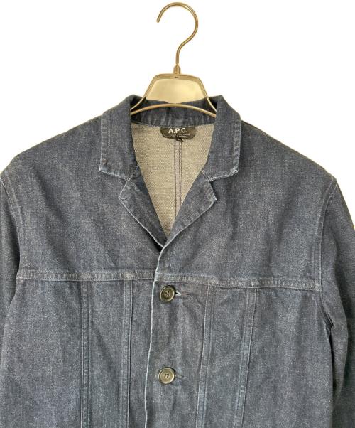 A.P.C.（アーペーセー）A.P.C. (アーペーセー) デニムジャケット インディゴ サイズ:XSの古着・服飾アイテム