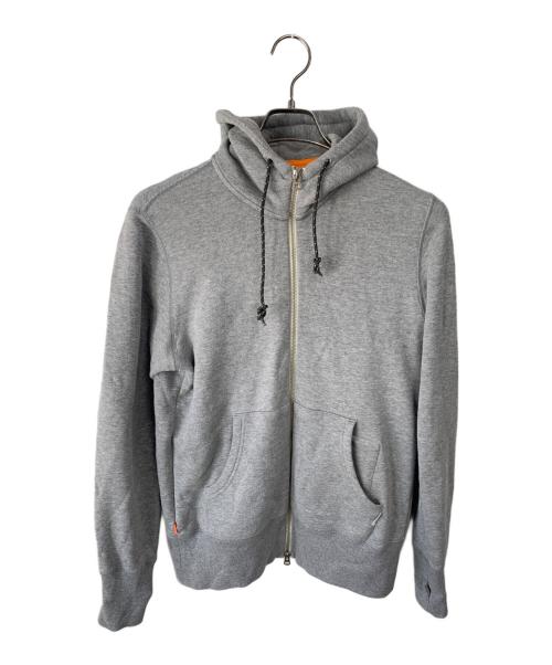 LOOPWHEELER（ループウィラー）LOOPWHEELER (ループウィラー) ジップパーカー グレー サイズ:Mの古着・服飾アイテム