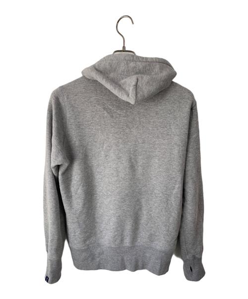 LOOPWHEELER（ループウィラー）LOOPWHEELER (ループウィラー) ジップパーカー グレー サイズ:Mの古着・服飾アイテム
