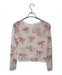 POPPY（ポピー）の古着「長袖ブラウス」｜ホワイト