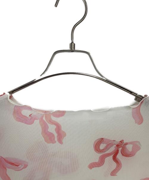 POPPY（ポピー）POPPY (ポピー) 長袖ブラウス ホワイト サイズ:Fの古着・服飾アイテム