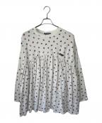 little sunny biteリトルサニーバイト）の古着「長袖カットソー」｜ホワイト