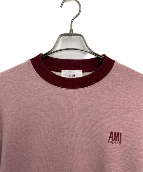 AMI Alexandre Mattiussi（アミアレクサンドルマテュッシ）AMI Alexandre Mattiussi (アミアレクサンドルマテュッシ) スウェット ピンク系 サイズ:Lの古着・服飾アイテム