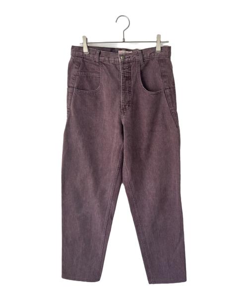 GUESS（ゲス）GUESS (ゲス) バギーデニムパンツ パープル サイズ:W32の古着・服飾アイテム