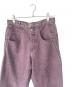 中古・古着 GUESS (ゲス) バギーデニムパンツ パープル サイズ:W32：5000円