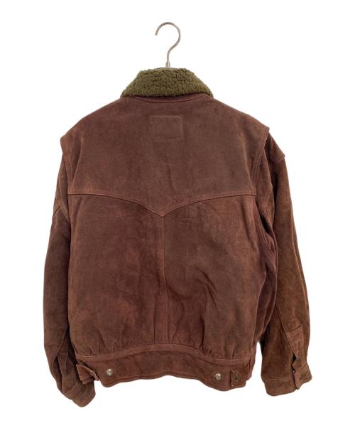 LEVI'S（リーバイス）LEVI'S (リーバイス) スエードボアジャケット ブラウン サイズ:不明の古着・服飾アイテム