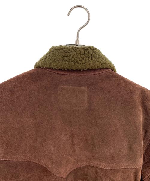 LEVI'S（リーバイス）LEVI'S (リーバイス) スエードボアジャケット ブラウン サイズ:不明の古着・服飾アイテム