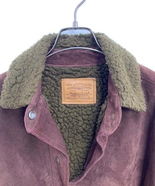 LEVI'S（リーバイス）LEVI'S (リーバイス) スエードボアジャケット ブラウン サイズ:不明の古着・服飾アイテム