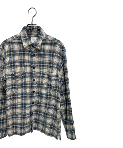 RHC Ron Herman（アールエイチシー ロンハーマン）RHC Ron Herman (アールエイチシー ロンハーマン) 長袖シャツ ネイビー サイズ:Sの古着・服飾アイテム