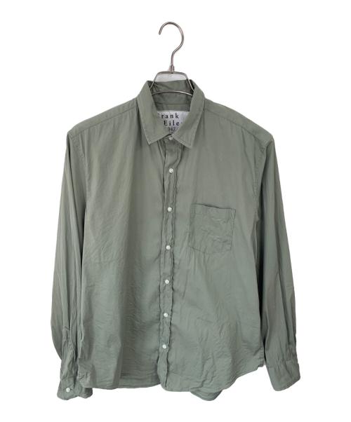 Frank&Eileen（フランクアンドアイリーン）Frank&Eileen (フランクアンドアイリーン) 長袖シャツ グリーン サイズ:Sの古着・服飾アイテム