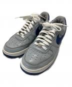 NIKEナイキ）の古着「IR FORCE1 LOW【D-TOWN】」｜グレー×ブルー